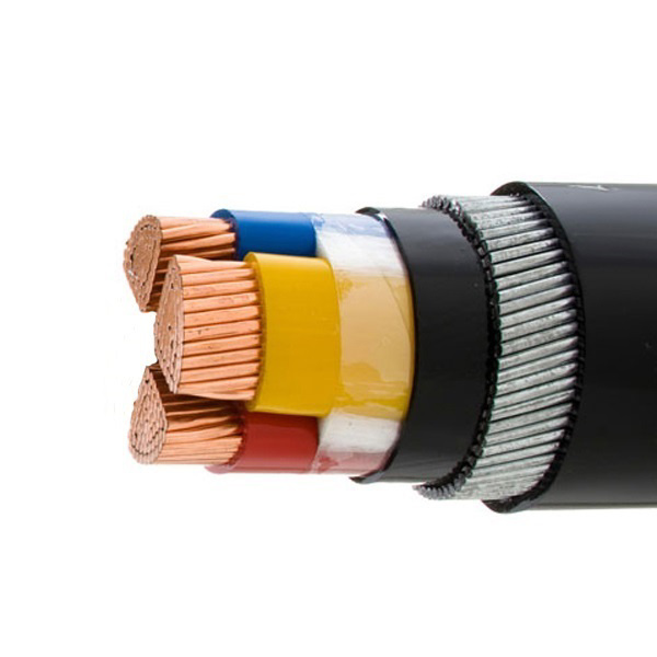 Polycab 3 Core Strip Armoured PVC Sheathed Power Cable 