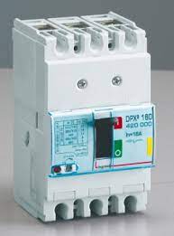 LEGRAND DRX MCCB  With Thermal Magnetic Protection Unit - Thermal Magnetic : O/L & S/C Protection - DRX 125HP - Icu 25 kA - 4P - 80A - 669717