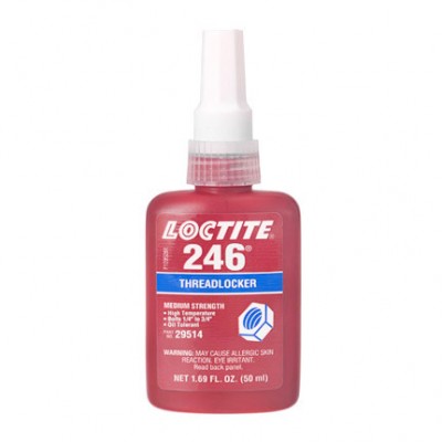 LOCTITE 246 - Threadlocker - 250 ml - Medium Strength - High Temperature - 234174