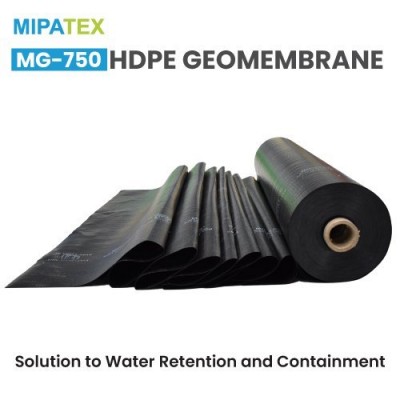 MIPATEX HDPE Geomembrane Pond Liner Sheet - 750 Micron