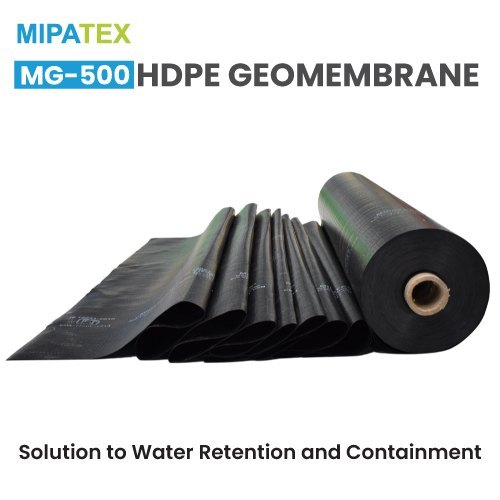 MIPATEX HDPE Geomembrane Pond Liner Sheet - 500 Micron