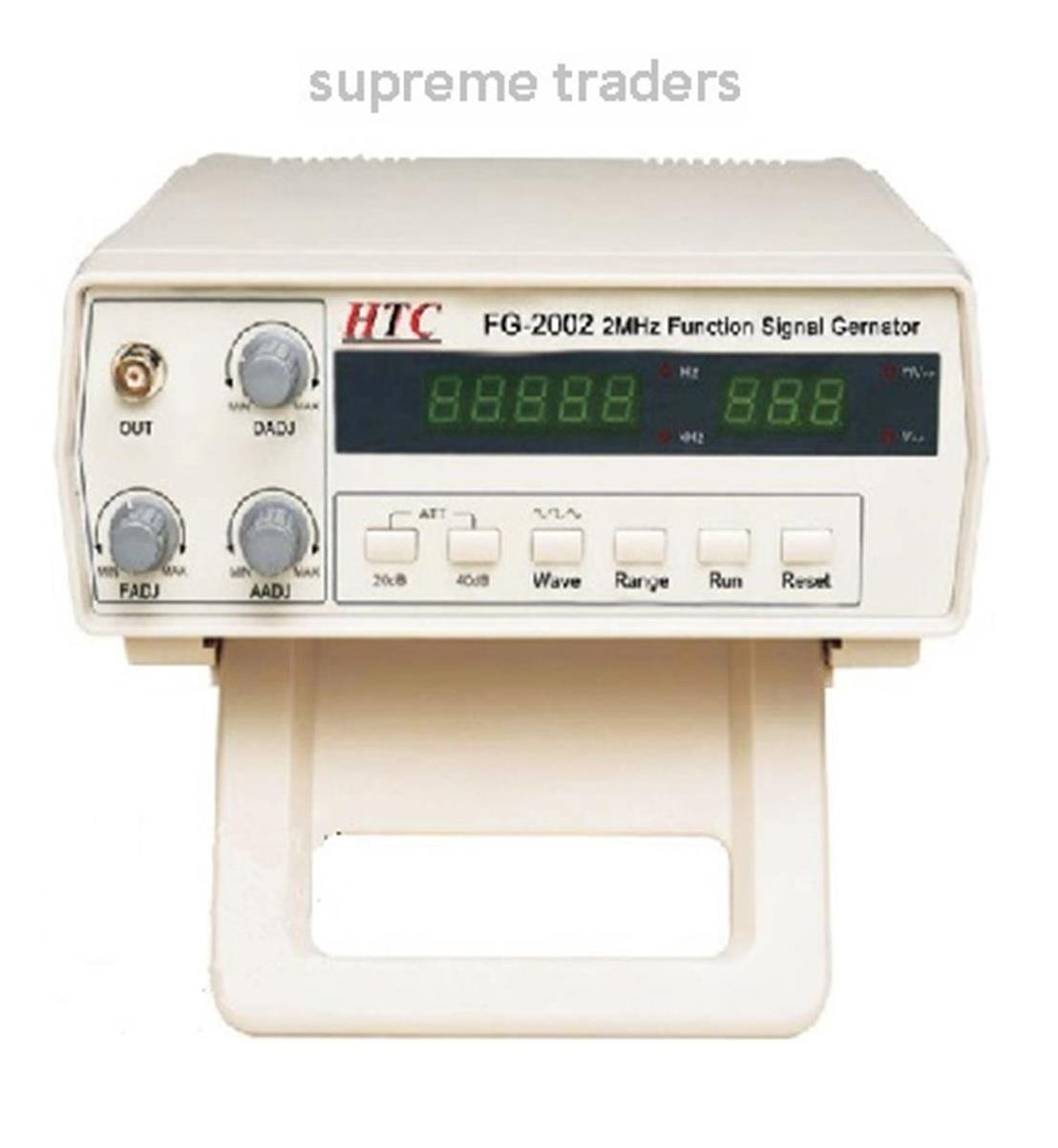 HTC-W1 FG-2002 2 MHz Function Generator 5 digit LED display (including 3 digits for voltage)