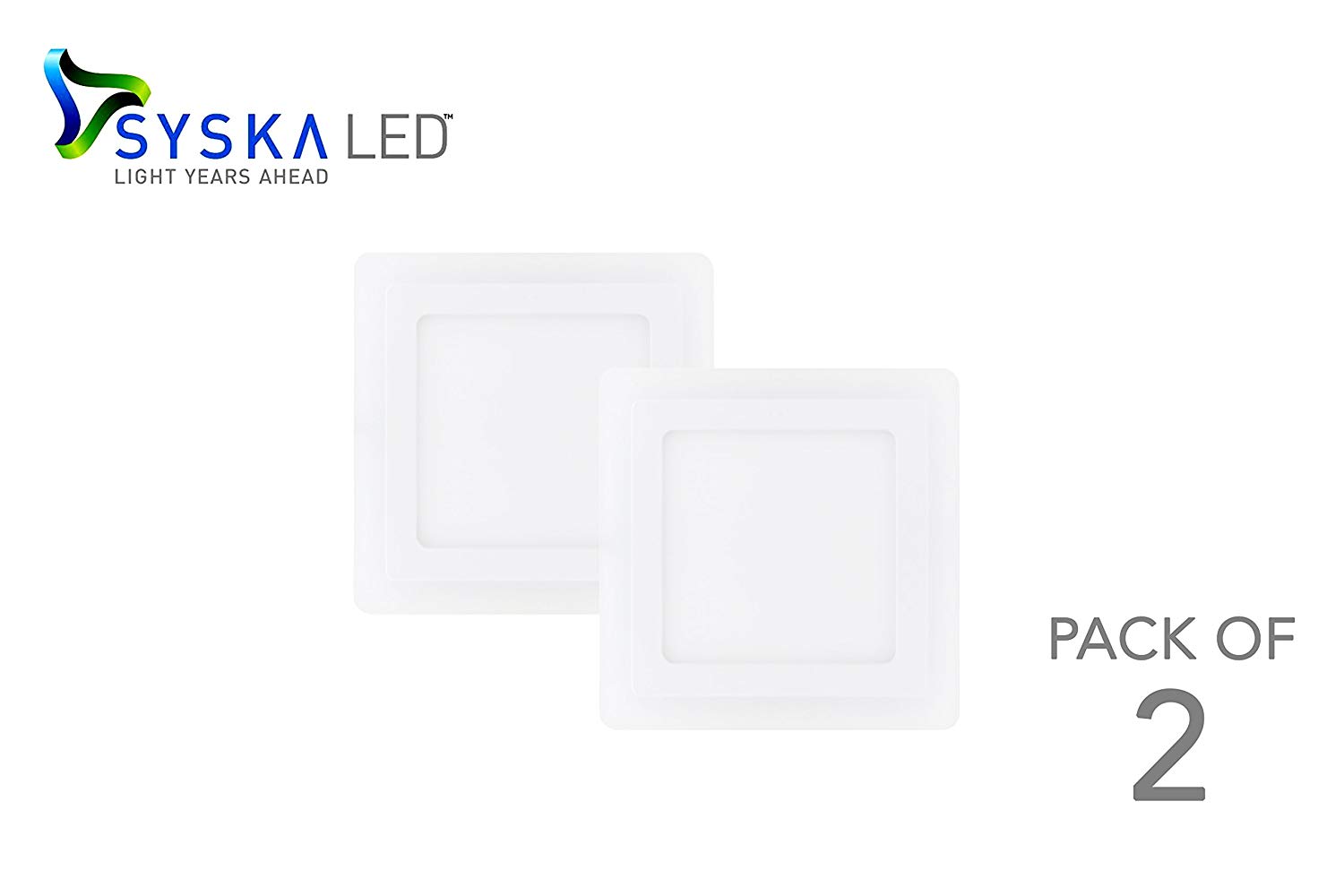 Syska 3 in store 1 panel light