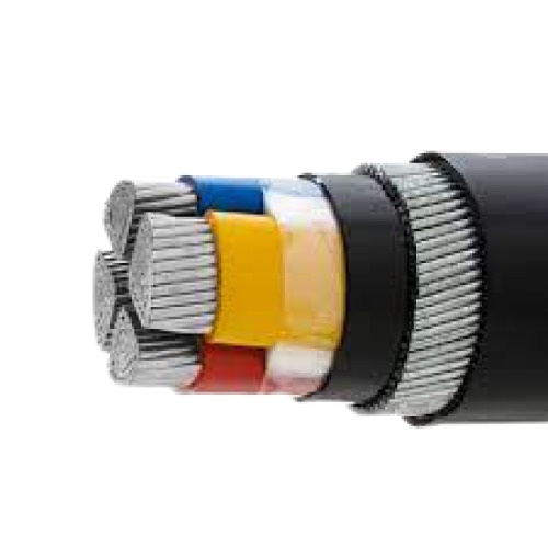 Polycab 50 Sqmm, 4 Core Aluminium  Armoured Cable 1.1KV- HSN CODE 85446090 