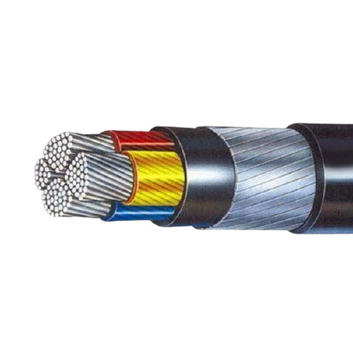 Polycab 150 Sqmm, 3.5 Core Aluminium  Armoured Cable 1.1KV- HSN CODE 85446090 