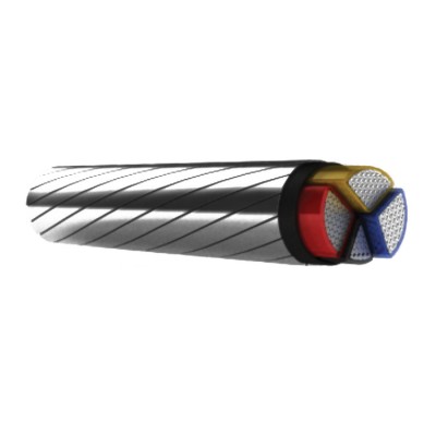 Polycab 185 Sqmm, 3.5 Core Aluminium  Armoured Cable 1.1KV- HSN CODE 85446090 